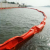 Eco friendly oil spilling silt curtain containment boom