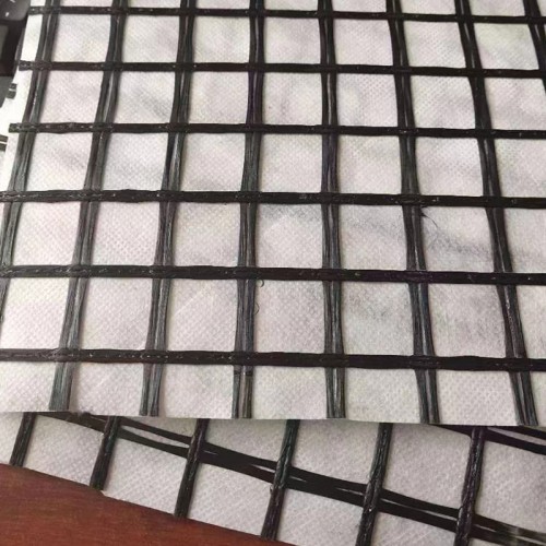 Pet Polyester Geogrid Used for Road Bridge Construction Combigrid Nonwoven Geotextile Composite Polypropylene PP HDPE Biaxial Geogrid