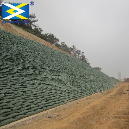 Polyester Nonwoven Geotextile Geobag Used In Embankment Protection