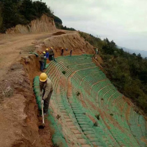 Filament non woven geotextile fabric vegetated wall bag geobag for erosion control