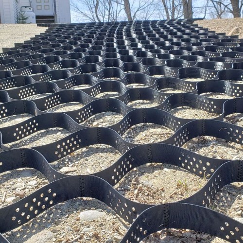 HDPE Geocell Gravel Paving Geocell with Textured Surface for Gravel Stabilizer