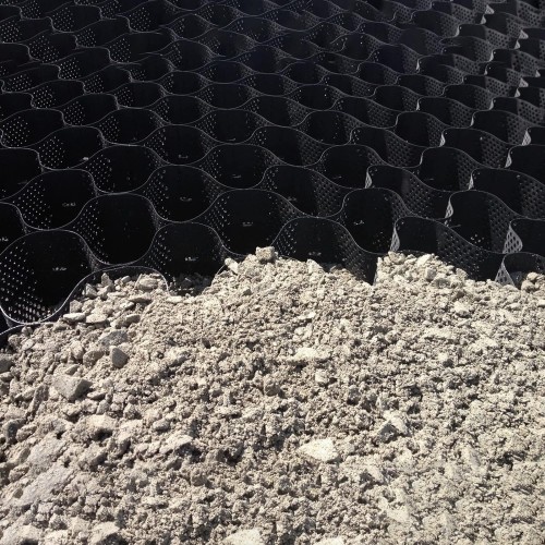 HDPE Geocell Gravel Paving Geocell with Textured Surface for Gravel Stabilizer