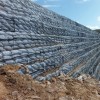 Earthwork Construction Plastic Mesh Netting Uniaxial Plastic Geogrid for Civil Engineering