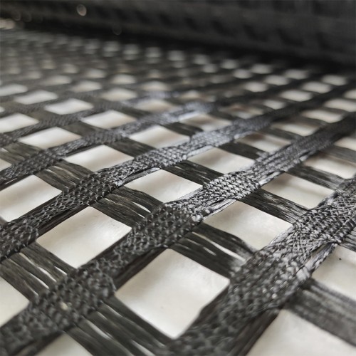 PET Polyester Geogrid Used for Bridge Construction