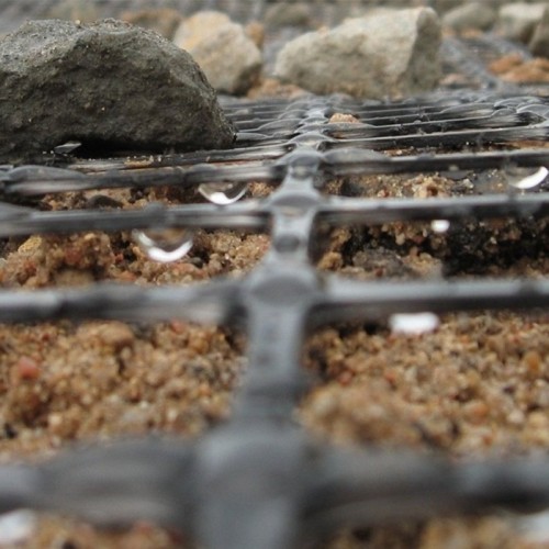 Biaxially Stretched HDPE/Plastic Geogrid