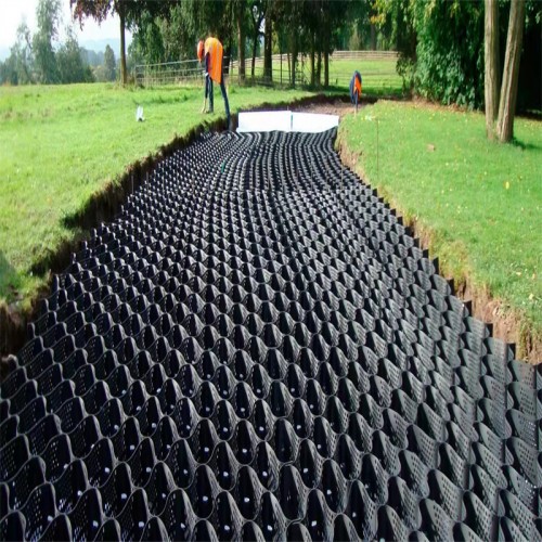 HDPE Geocell Road Construction