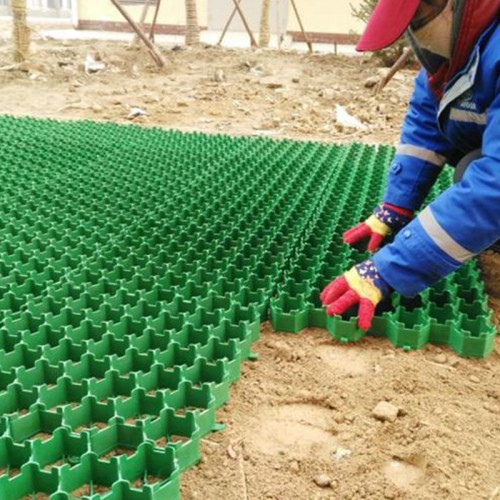 HDPE Honeycomb Plastic Grass Paver Grid Driveway Mat Grass Planting Paving Grid