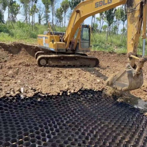 Gravel Stabilizer Geocell Plastic Honeycomb Road Driveway Paver Ground Grid