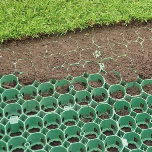 Driveway Gravel Plastic Grass Paver Grid Slope Protection Parking Lot Road Soil Stabilizer Height 38mm 48mm Gravel Grid