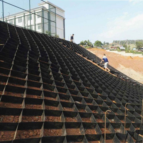 HDPE Planting Grass Slope Protection High Strength Geocell Concrete Grass Pavers Honeycomb Grid