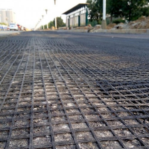 Reinforcement Fiberglass Geogrid for Road Base