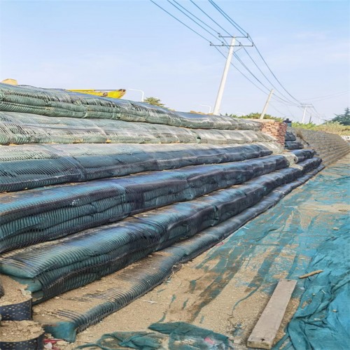 Uniaxial Geogrid for Retaining Wall Road