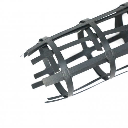 PP Biaxial Plastic-Steel Reinforcement Earthwork Geogrid