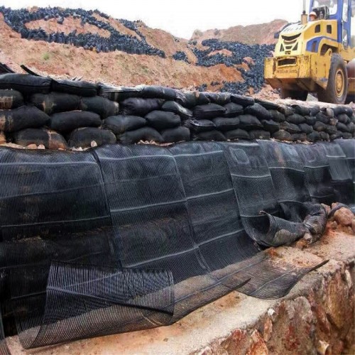 Plastic PE Road Reinforcement Uniaxial Geogrid for Road Construction