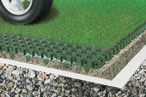 HDPE grass paving grids paver turf grid gravel grids