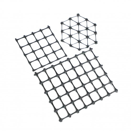 PP Biaxial Geogrid Plastic for road Construction