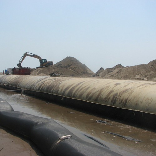 Sludge Dewatering Bag Geotube Used for Palm Oil Mill Effluent Sludge Dewatering