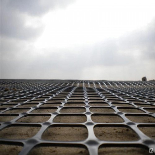 Polypropylene two way geogrid plastic biaxial mesh geogrid road pavement reinforcement