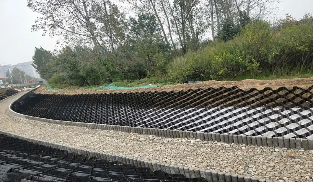 Gravel Grid Geocell Retaining Walls Manufacturer